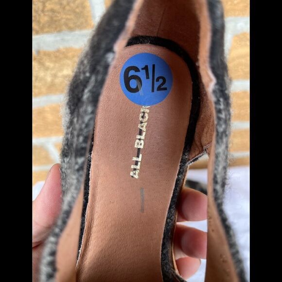 All black shoes size 6.5 - Picture 5 of 12